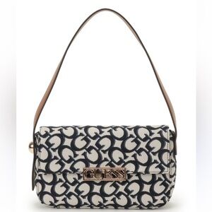 GUESS Monogram Shoulder Bag